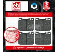 Febi Bilstein 16057 Disc Brake Brake Pad Set Fits Mercedes-Benz 123 240 D 300 D