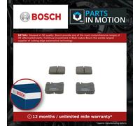 Brake Pads Set fits MERCEDES 420 W126 4.1 Front 85 to 91 M116.965 Genuine Bosch
