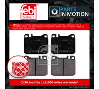 Febi Bilstein 16057 Disc Brake Brake Pad Set Fits Mercedes-Benz 123 240 D 300 D