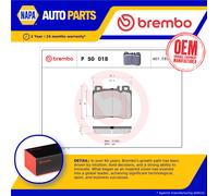 Brake Pads Set fits MERCEDES 600 C140, W140 6.0 Front 91 to 99 Brembo 0024200420