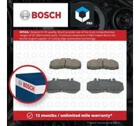 Brake Pads Set fits MERCEDES 611 T2 4.0D Front 1994 Bosch A0014201520 Quality