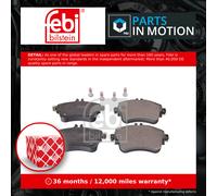 Brake Pads Set fits MERCEDES B180 W246 1.8D Front 11 to 14 OM651.901 A0004202902