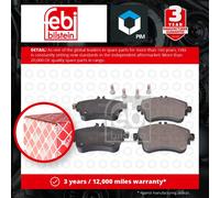 Brake Pads Set fits MERCEDES A180 W176 1.8D Front 12 to 14 OM651.901 A0004202902