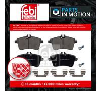 Brake Pads Set fits MERCEDES B170 W245 2.0 Front 08 to 11 M266.960 A1694200120