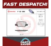 Brake Pads Set fits MERCEDES B200 W245 2.0D Rear 05 to 11 OM640.941 Brembo New