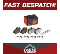 Brake Pads Set fits MERCEDES B200 W246 1.6 Rear 11 to 18 M270.910 Brembo Quality