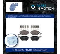 Brake pads Rear Axle ADBP420016 BLUE PRINT for MERCEDES-BENZ A-CLASS CLA GLB GLA