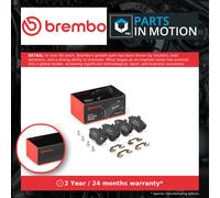 Brake Pads Set fits MERCEDES C200 1.8 Front 2007 on Brembo 0004200305 Quality
