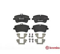 MERCEDES-BENZ C-CLASS Coupe Brembo Brake Pads Front 2001-2011