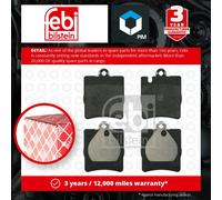Brake Pads Set fits MERCEDES C220 S203, W203 Rear 2.1D 2.2D 00 to 07 OM611.962