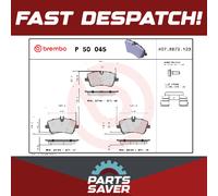 Brake Pads Set fits MERCEDES C230 CL203 2.3 Front 01 to 02 M111.981 Brembo New
