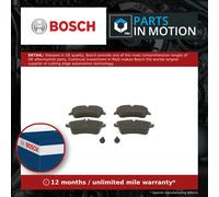 Bosch BP274 - Brake Pads Car Front Axle - Bosch Quality - Reduced Noise and Dust - ECE-R90 Certified - Copper-Free - 1 Set of 4 Pads - With Accessories