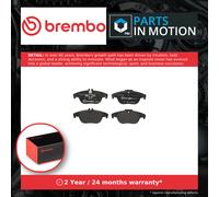 Brake Pads Set fits MERCEDES C250 1.8 Rear 2009 on M271.860 Brembo 0054200720