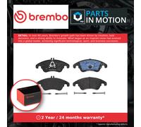 Brake Pads Set fits MERCEDES C250 2.2D Front 2010 on Brembo 0004200105 Quality