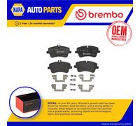 Brake Pads Set fits MERCEDES C270 S203, W203 2.7D Front 00 to 07 OM612.962 New