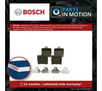 Brake Pads Set fits MERCEDES C280 W202 2.8 Rear 97 to 00 M112.920 Genuine Bosch