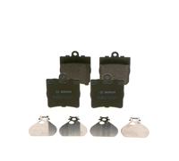 4x Brake Pad Set For Disc Rear Fits Mercedes-Benz C-Class BOSCH 0 986 494 016