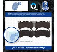 Brake Pads Set fits MERCEDES S600 W221 5.5 Front 05 to 13 M275.953 Blue Print