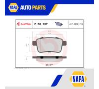 Brake Pads Set fits MERCEDES CITAN W415 1.5D Rear 12 to 21 Brembo 4154210400 New