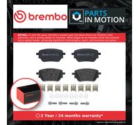 Brake Pads Set fits MERCEDES CLA180 C118, X118 1.3 Rear 2019 on M282.914 Brembo