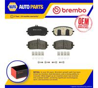 Brake Pads Set fits MERCEDES CLA45 AMG C118 2.0 Front 2019 on M139.980 Brembo