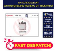 Brake Pads Set fits MERCEDES CLC350 CL203 3.5 Rear 08 to 11 M272.960 Brembo New