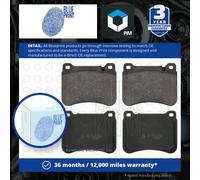 Brake Pads Set fits MERCEDES SLK280 R171 3.0 Front 05 to 11 M272.942 Blue Print