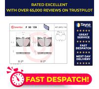 Brake Pads Set fits MERCEDES CLS350D C257 2.9D Front 2017 on OM656.929 Brembo