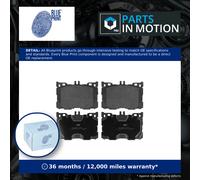 Brake Pads Set Front ADU174241 Blue Print A0004204900 A0004204904 A0004205000