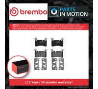 Brake pads P 50 113 BREMBO for MERCEDES-BENZ SL SLK CLS CLK CLK Convertible