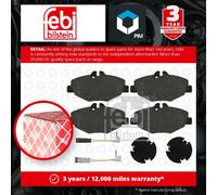 Brake Pads Set fits MERCEDES E200 W211 2.2D Front 02 to 08 OM646.951 A0034206520