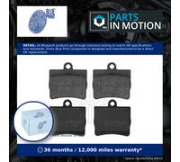 Brake Pads Set fits MERCEDES E220 C124, W124 2.2 Rear 93 to 97 M111.960 Quality