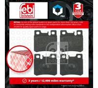 febi bilstein 16153 Brake Pad Set, 1 unit