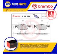 Brake Pads Set fits MERCEDES E280 S211, W211 3.0 Front 05 to 09 Brembo Quality