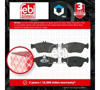Brake Pads Set Front 16027 Febi A0024204420 A0024209620 A0044200220 A0054204720