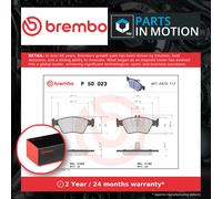 Brake Pads Set fits MERCEDES E300 W210 3.0D Front 95 to 97 OM606.912 Brembo New