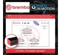 Brake Pads Set fits MERCEDES E300E S213 2.0 Front 2020 on M274.920 Brembo New