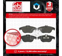 FEBI BILSTEIN 16736 Brake pad set