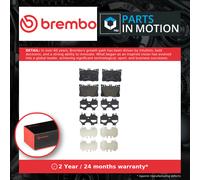 Brake Pads Set fits MERCEDES E350D 2.9D Front 2018 on OM656.929 Brembo Quality