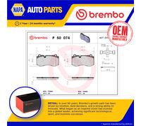Brake Pads Set fits MERCEDES E420 W211 4.0D Front 06 to 08 OM629.910 Brembo New