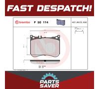 Brake Pads Set fits MERCEDES E53 AMG 3.0 Front 2018 on M256.930 Brembo Quality