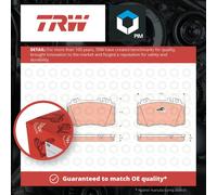 TRW Front Brake Pad Set for Mercedes Benz S320d CDi 3.2 Aug 1999 to Aug 2002