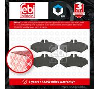 Brake Pads Set Rear 16450 Febi 05139260AA 5139260AA A0004209720 A0034202420 New