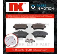 Brake Pad Set For Disc Rear Fits Mercedes-Benz GL-Class GLE GLS NK 223382
