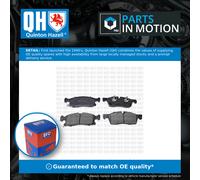 QUINTON HAZELL BP1761 Brake pad set