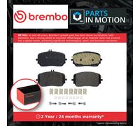 Brake Pads Set fits MERCEDES GLS580 X167 4.0 Front 2019 on M176.980 Brembo New