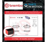 Brake Pads Set fits MERCEDES ML250 W166 2.2D Rear 11 to 15 OM651.960 Brembo New