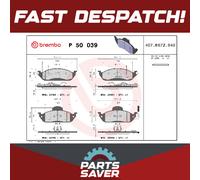Brake Pads Set fits MERCEDES ML320 W163 3.2 Front 98 to 02 M112.942 Brembo New