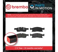Brake Pads Set fits MERCEDES ML350 W166 3.0D Front 11 to 15 Brembo 0004203302