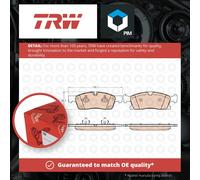 Brake pads GDB1946 TRW for MERCEDES-BENZ M-CLASS GL-CLASS GLE Coupe GLE GLS
